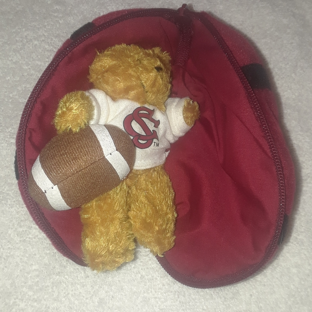 South Carolina Gamecocks Plush Bear Football